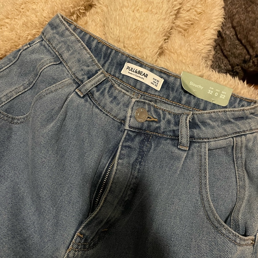 NWT Pull&Bear Slouchy Jeans size 0